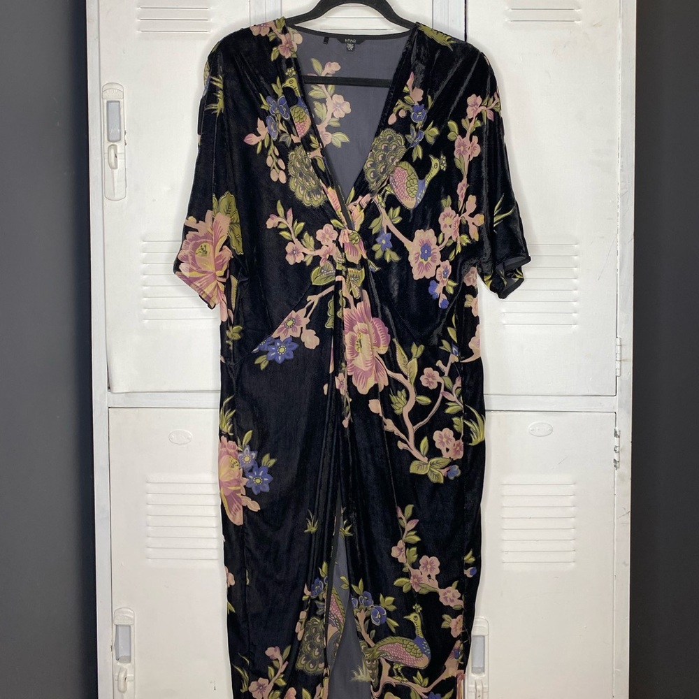 Gorgeous Velvet Patterned Coverup